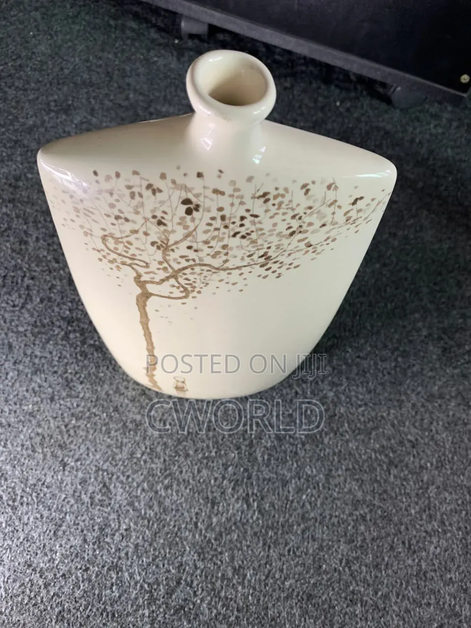 Square Ceramic Vase – Tree Girl