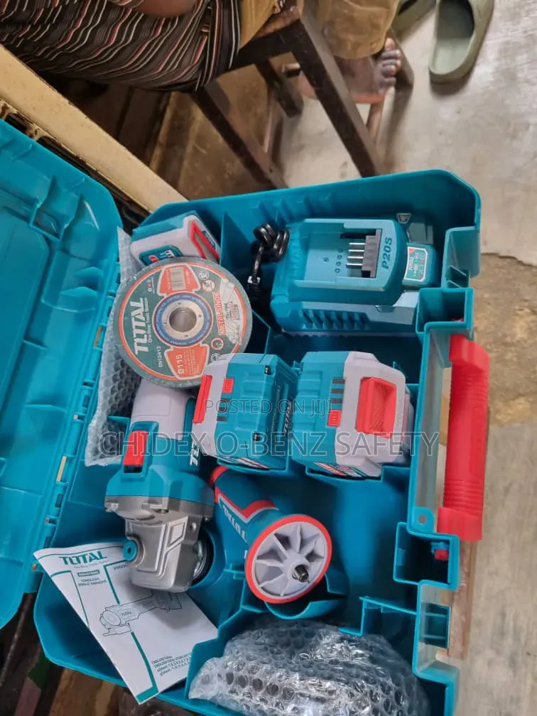 20v Total Cordless Angle Grinder