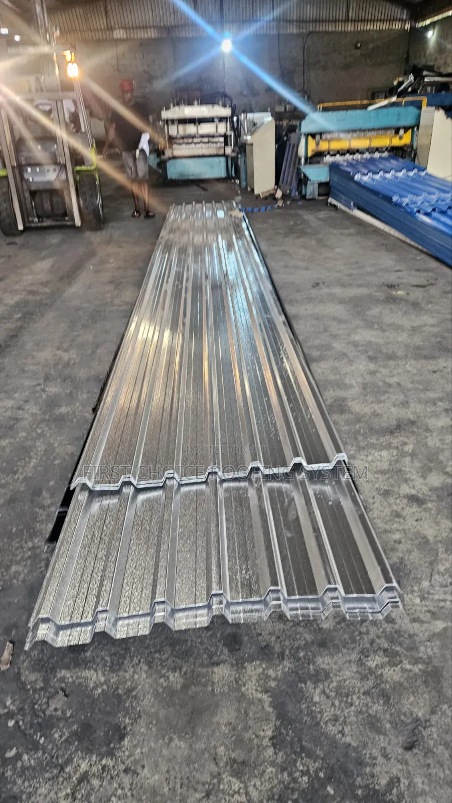 Pure Aluminium Roofing Sheets Stucco Colour 0.70mm ,0.90 Width