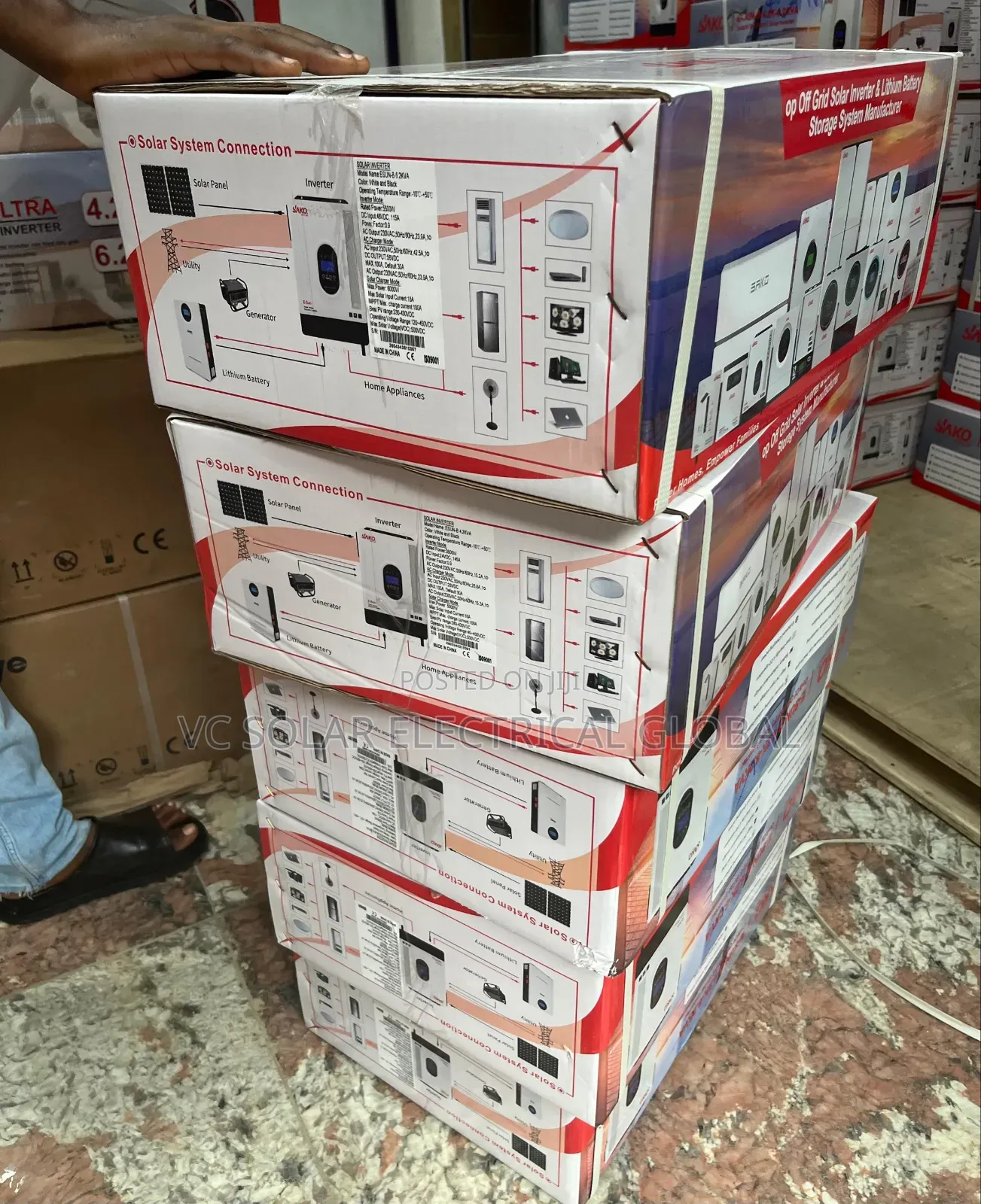 Sako 6.2kva Hybrid Inverter