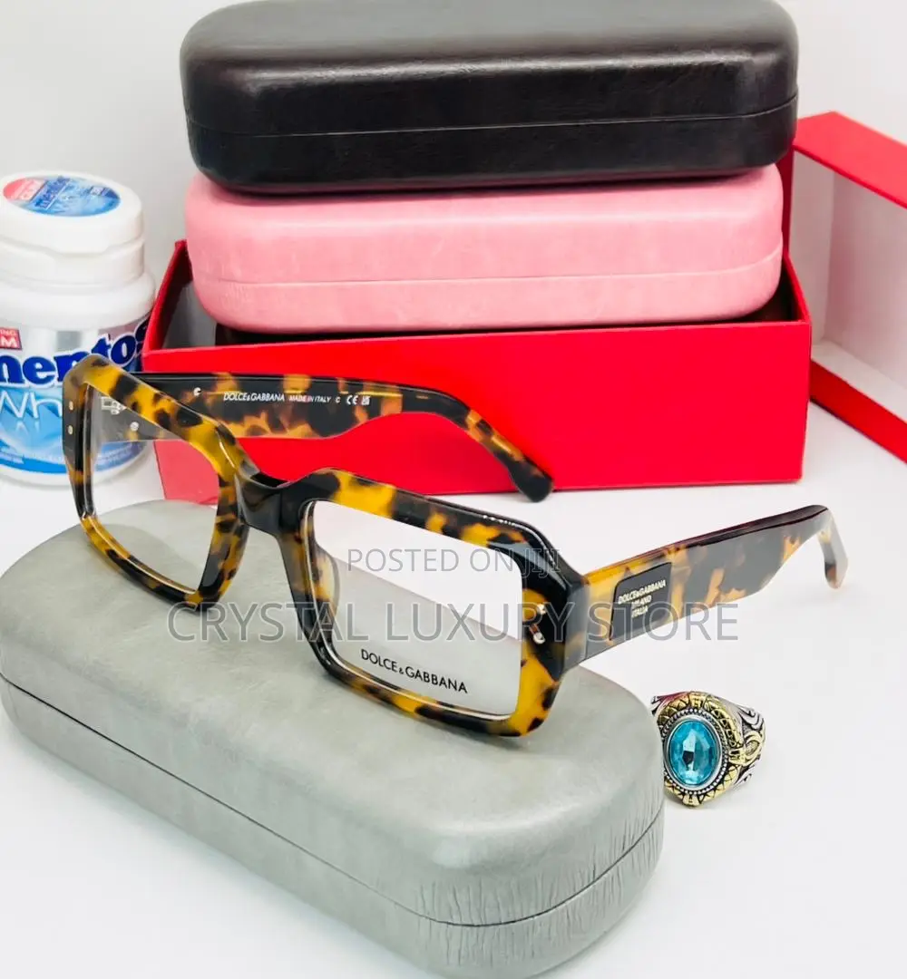 Docle Gabbana Quality Luxury Men Frame Glasses