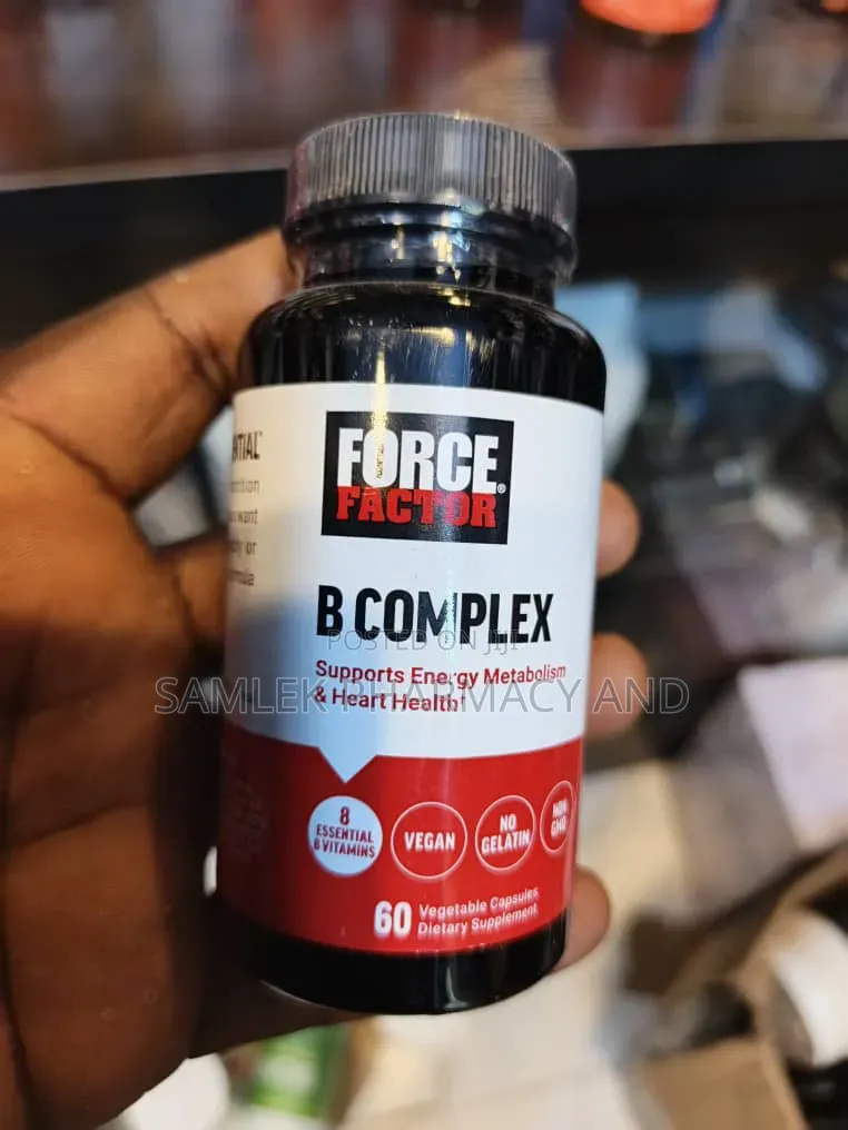 Force Factor Vitamin B Complex to Support Energy, Vitality Heart