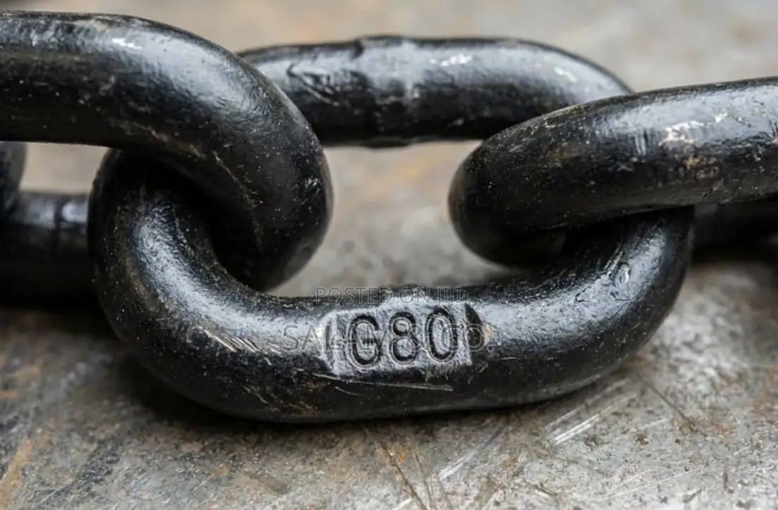 16mm Grade 80 (G80) Lifting Chain – Heavy Duty Alloy Steel Chain