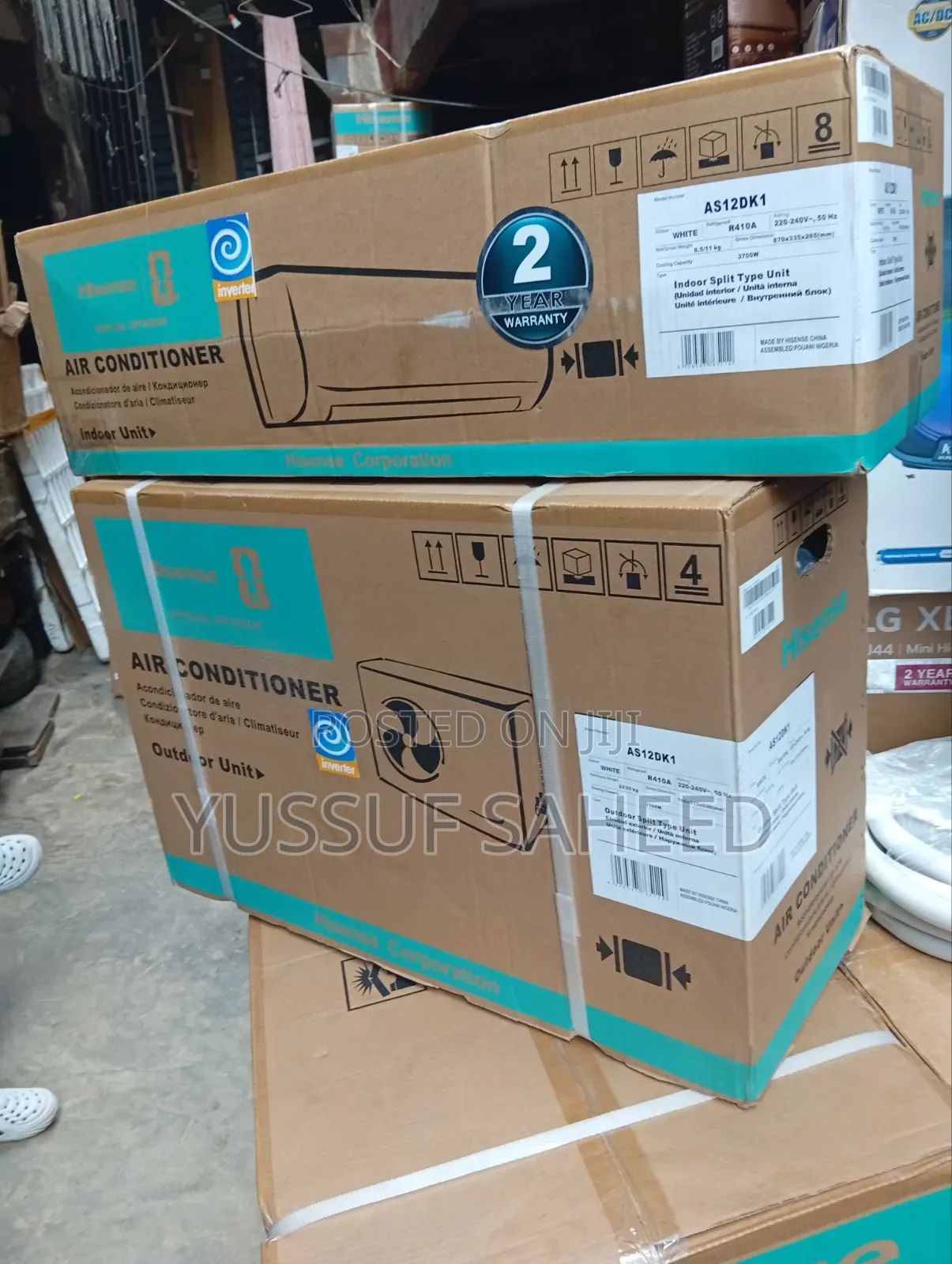 Hisense 1.5hp Inverter Slipt Air Conditioner/