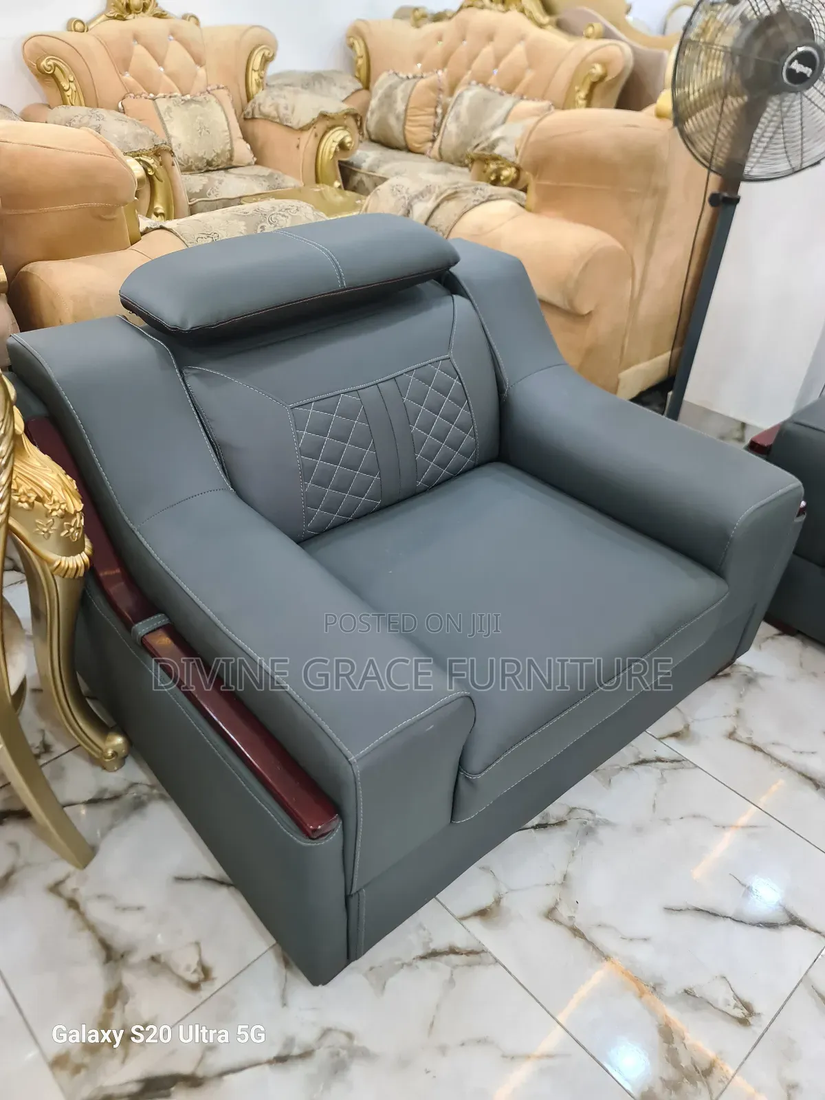 High Quality Executive Leather Sofa Chair