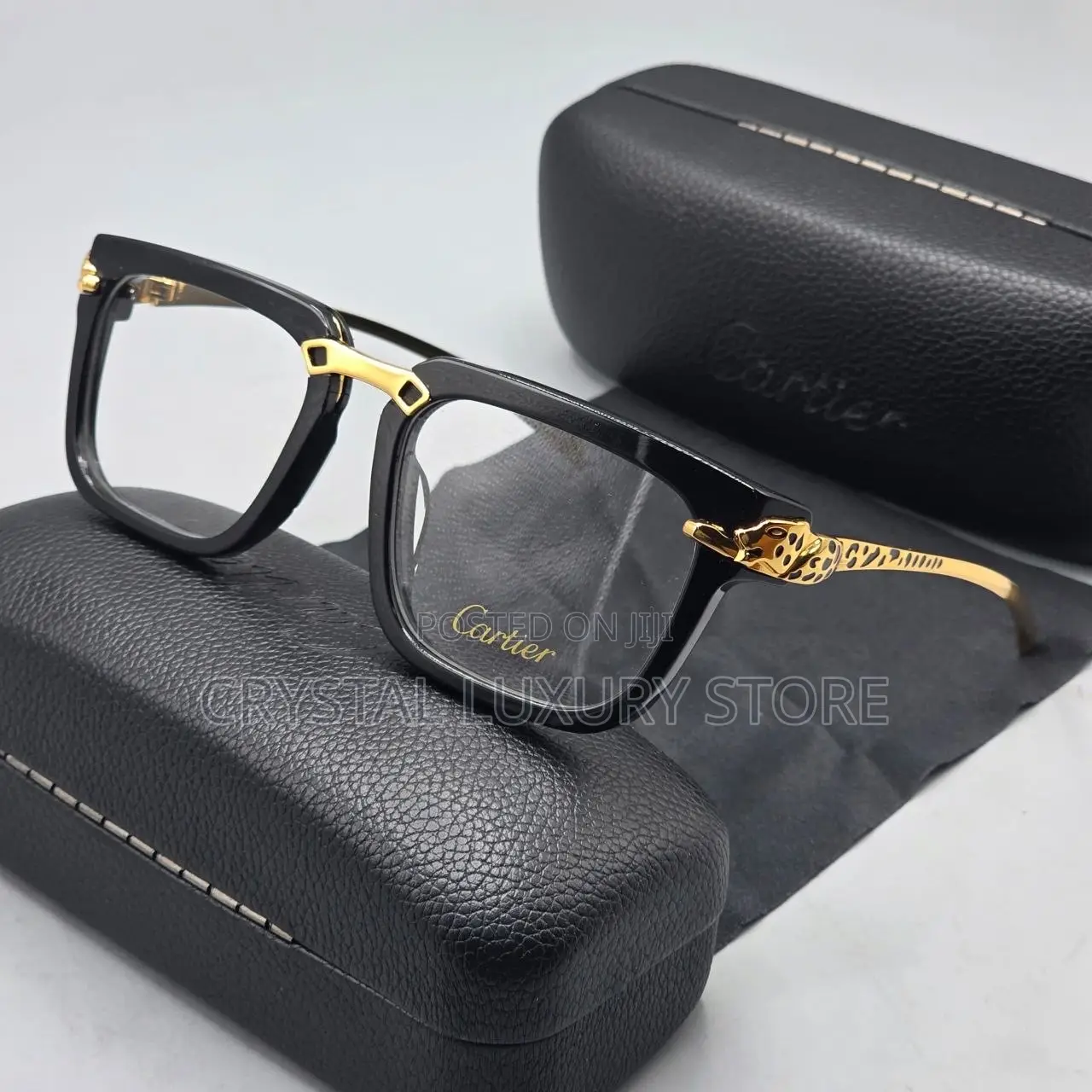 Cartier Quality Luxury Men Frame Glasses