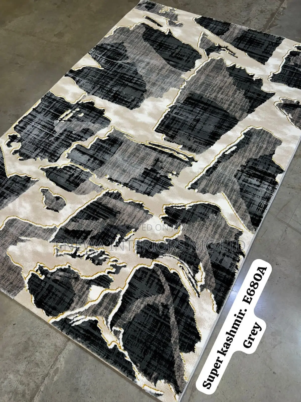Navy Blue Center Rug