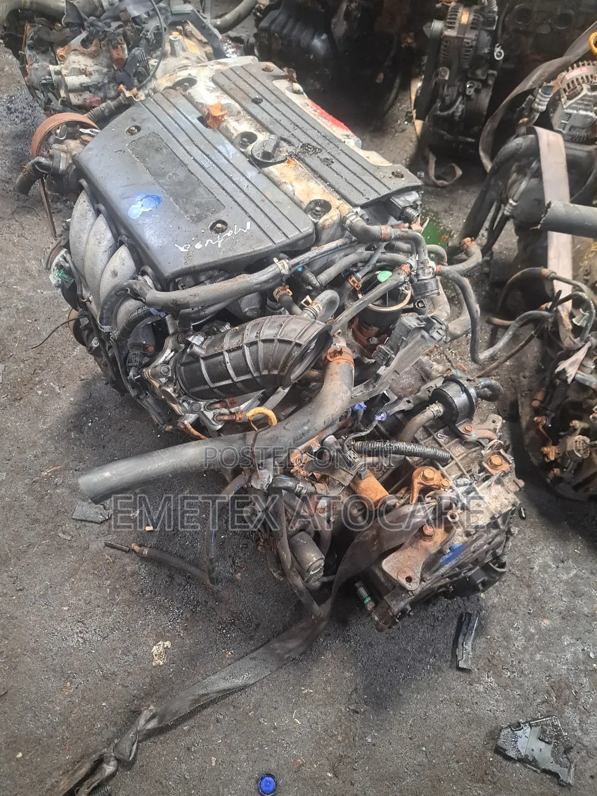 Complete Engine and Gearbox for Honda Accord Eod 4plugs 2005 Model