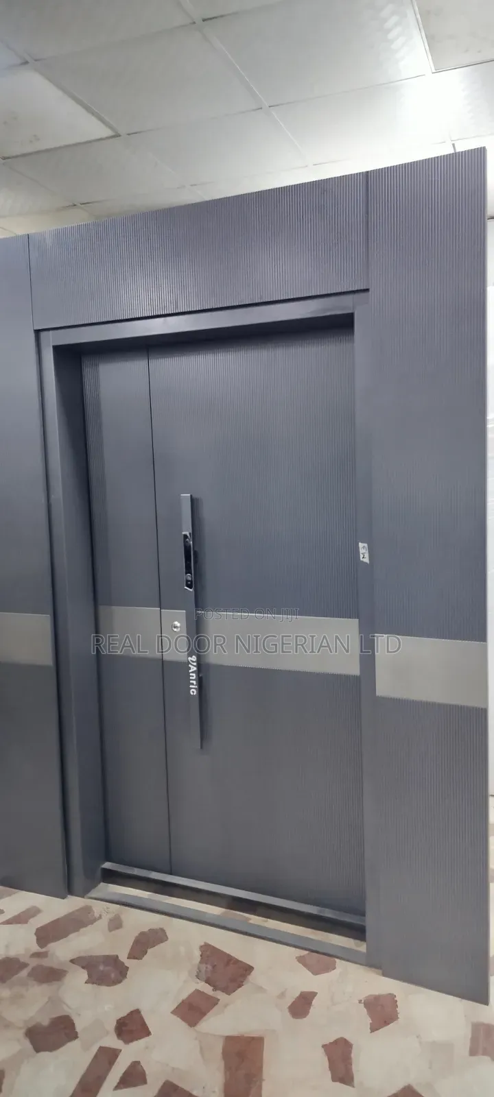 High Profile Copper Door