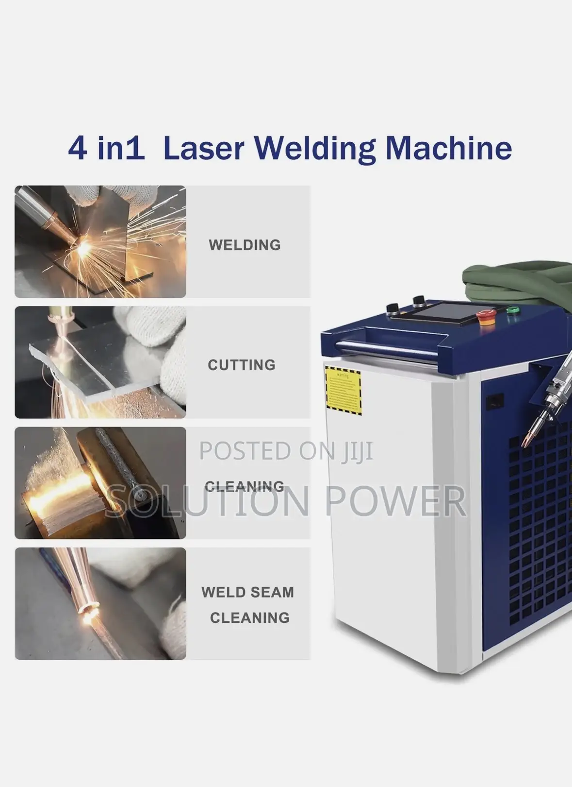 Laser Welding Machine for Metals and Alloy