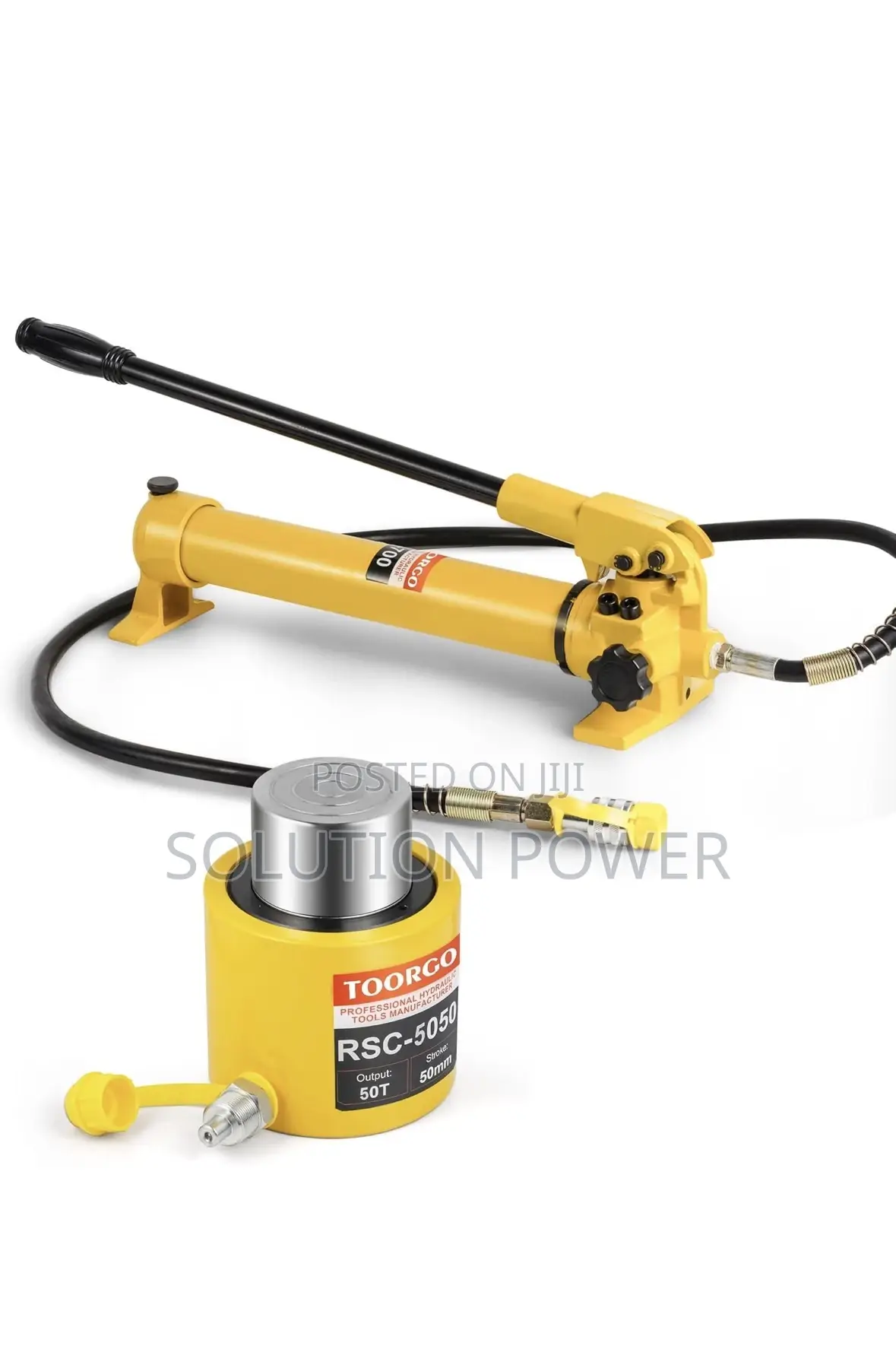 Hydraulic Cylinder Jack With Pump 50ton by 50mm