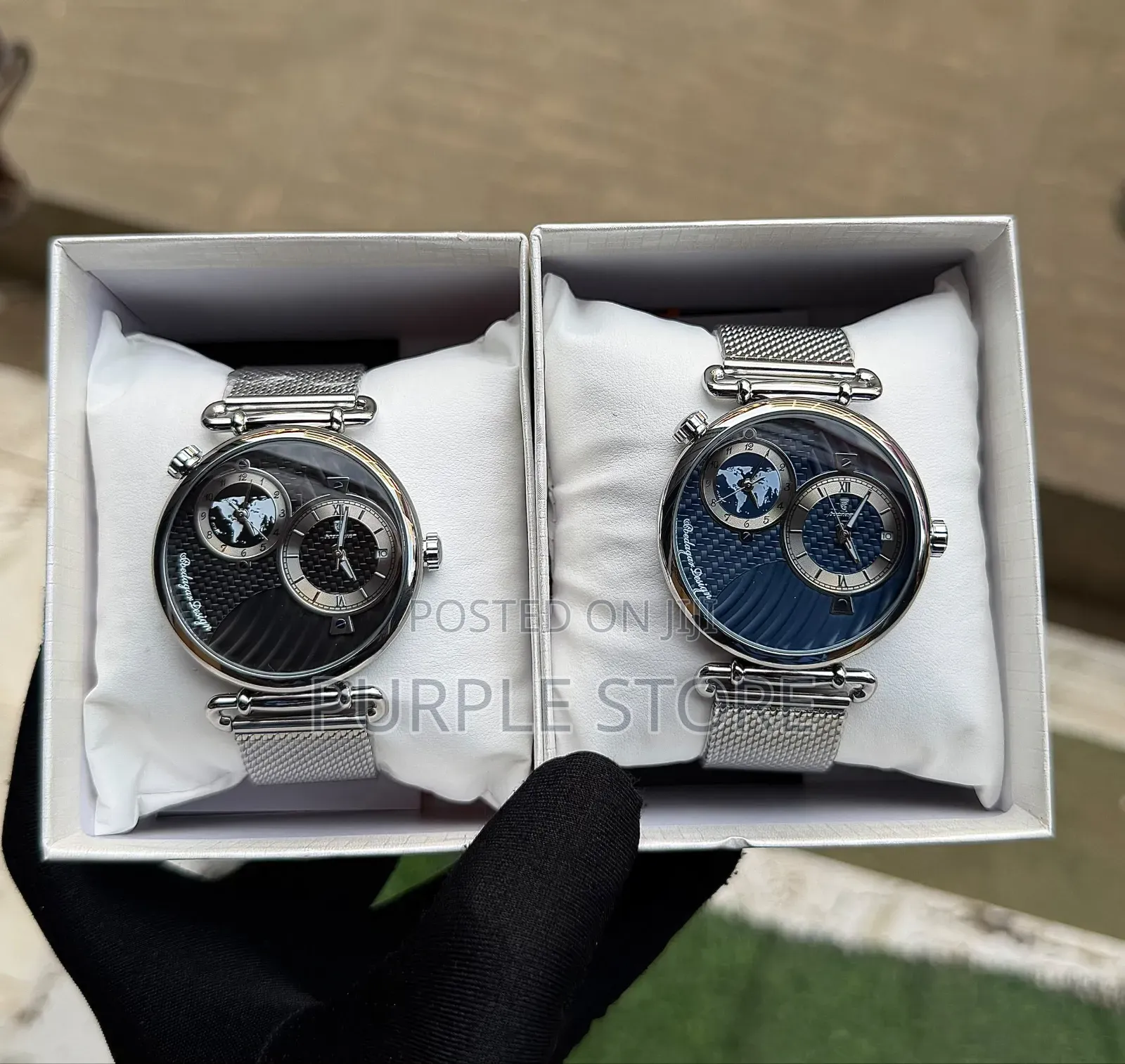 Poedagar Net Chain Men's Watch