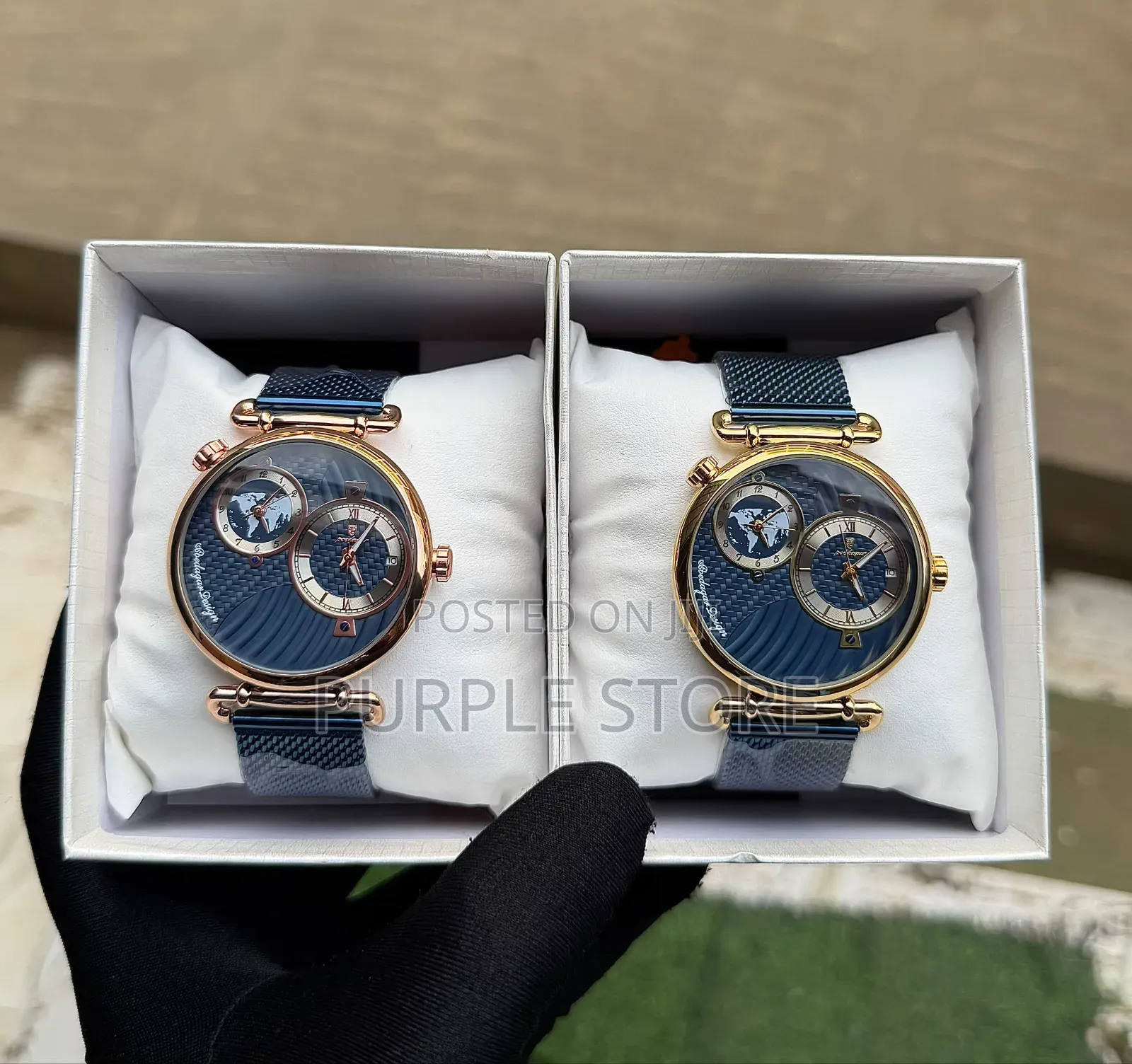 Poedagar Net Chain Men's Watch
