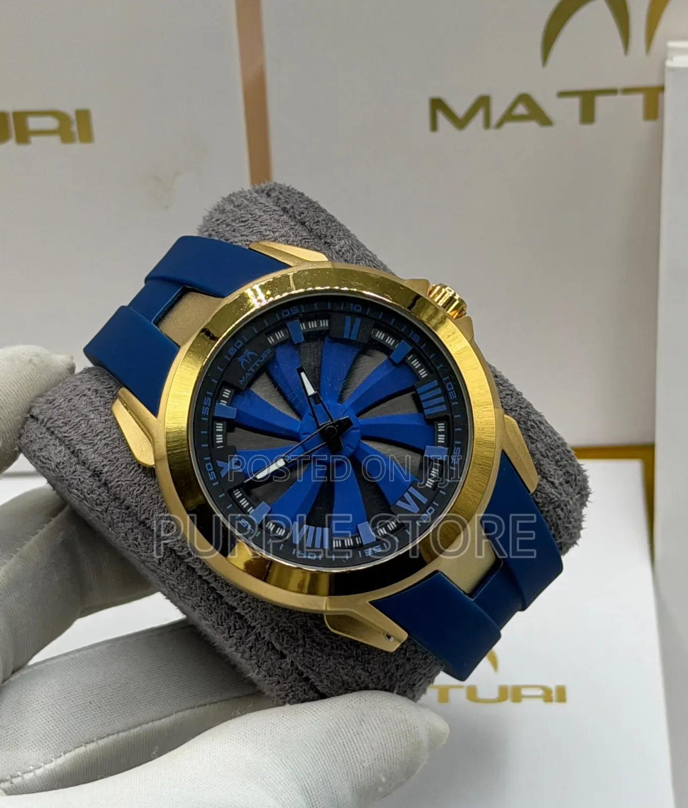 Matturi Premium Silicone Strap Wristwatches
