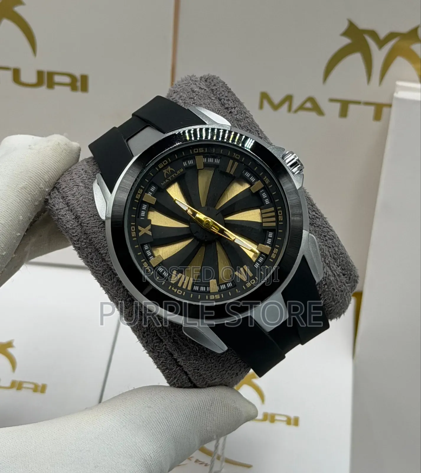 Matturi Premium Silicone Strap Wristwatches