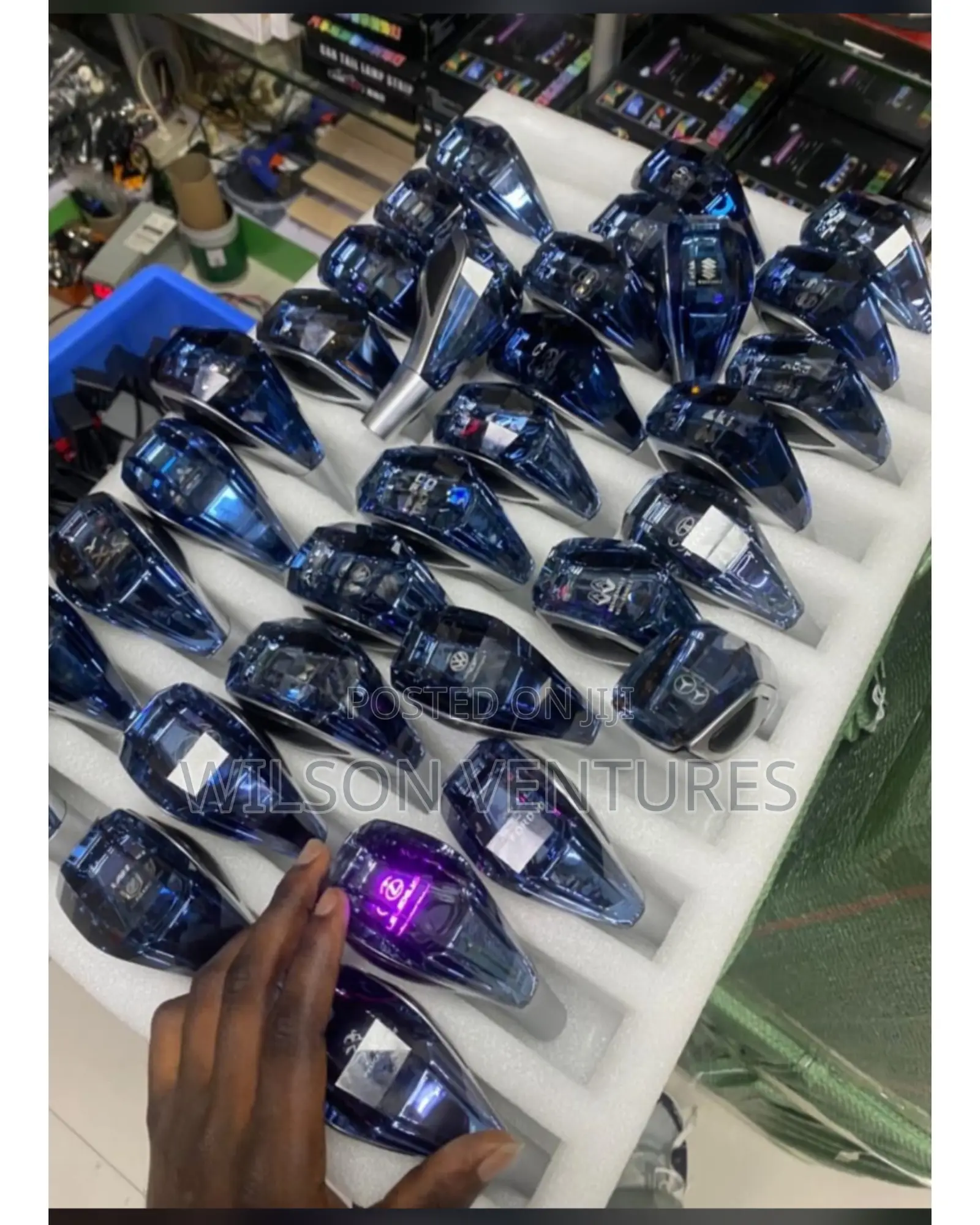 Led Car Universal Crystal Gear Knob