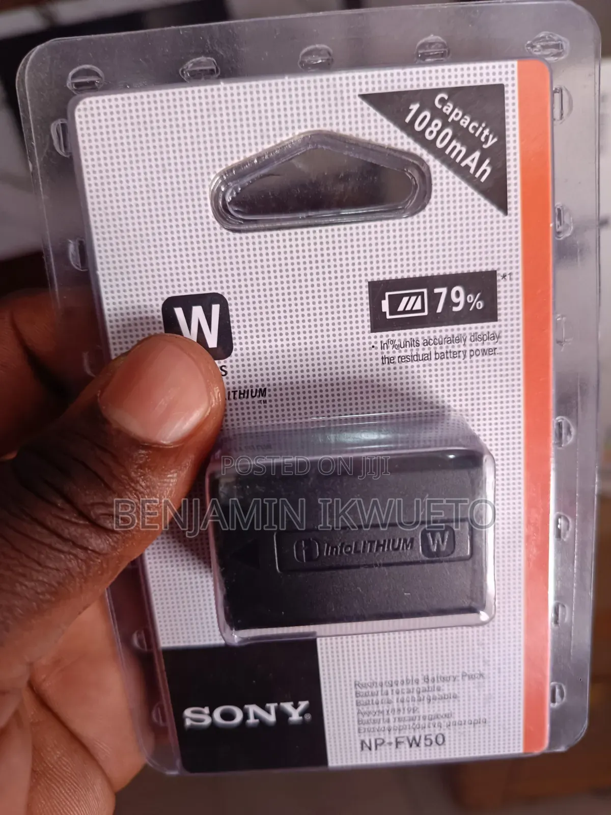 Sony Camera Battery for Zv-E10
