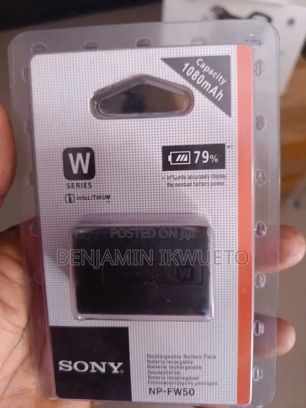Sony Camera Battery for Zv-E10