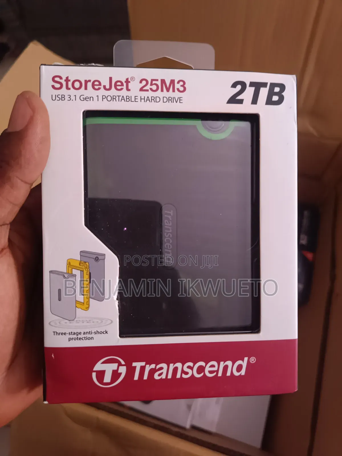 2tb Transcend External Hard Drive
