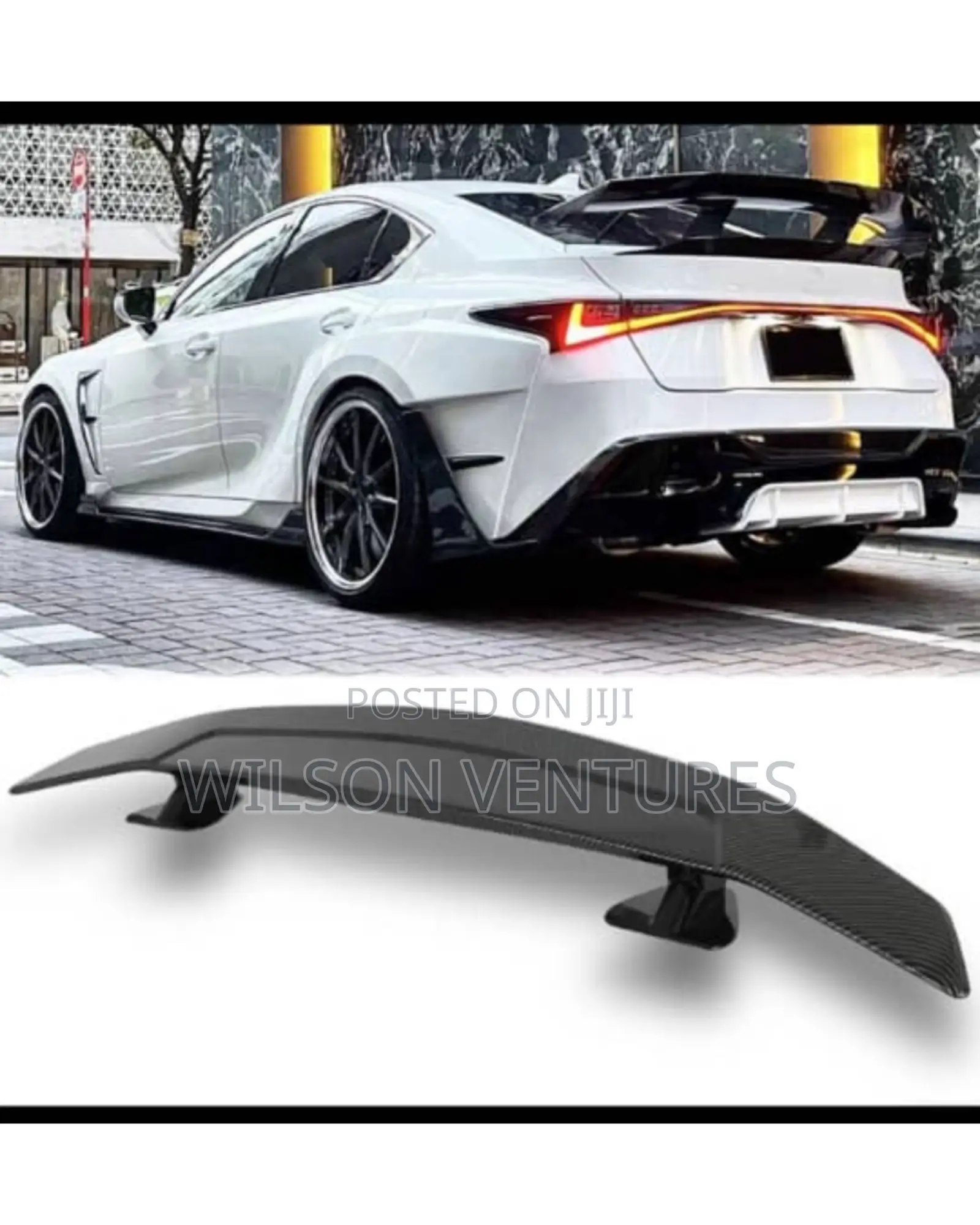 High Quality Universal Boot Spoiler With Light