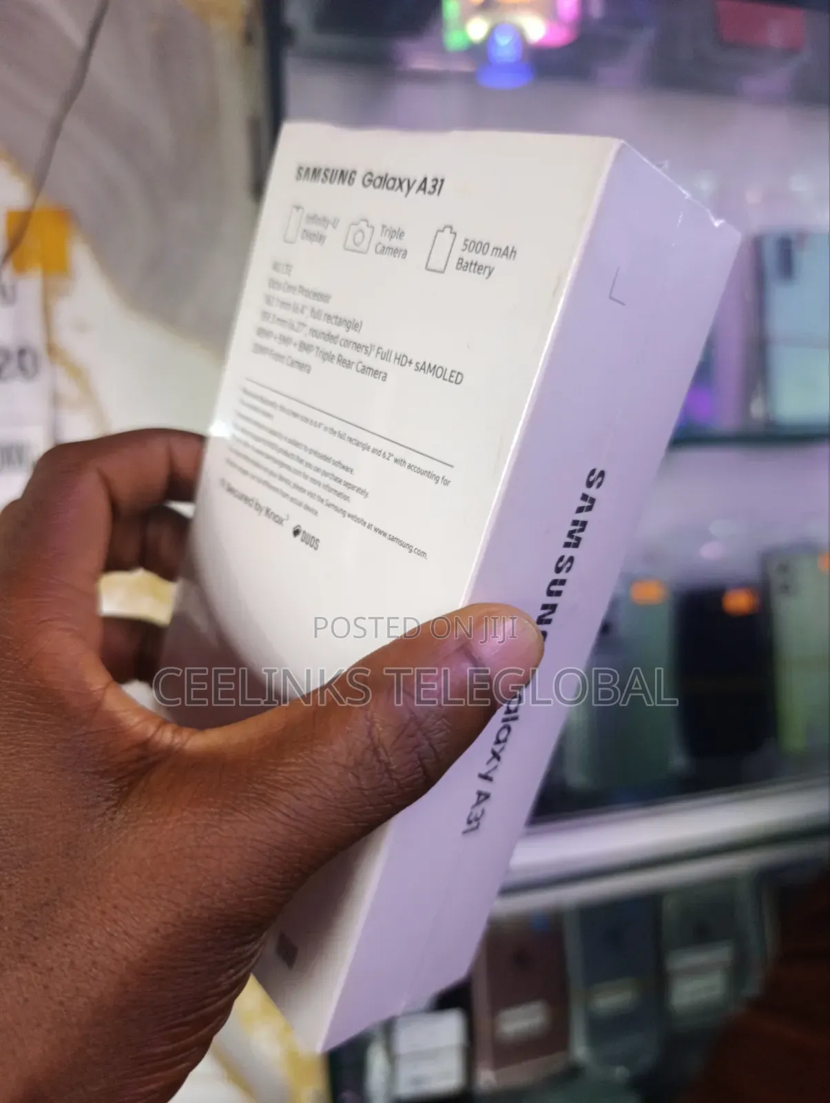 New Samsung Galaxy A31 128 GB Gray