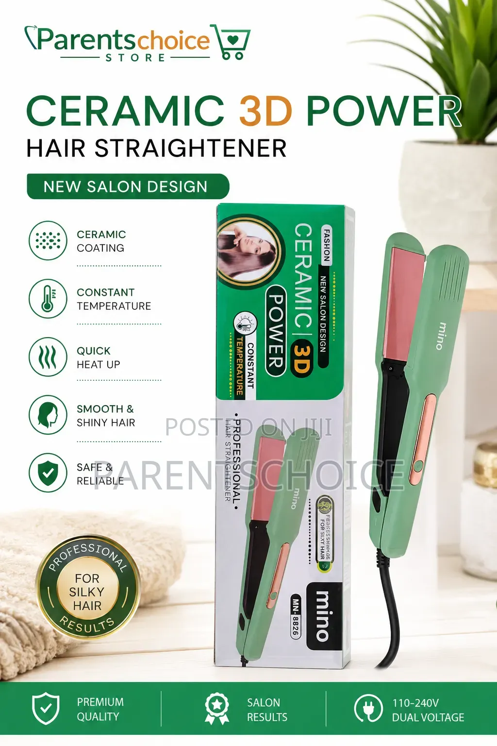 Ceramic Power 3d Hair Straightener