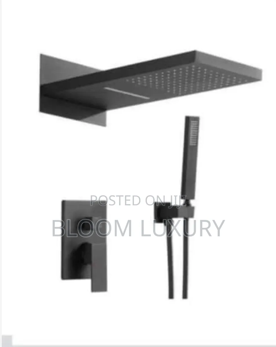 5 Ways Conduit Black Shower 
