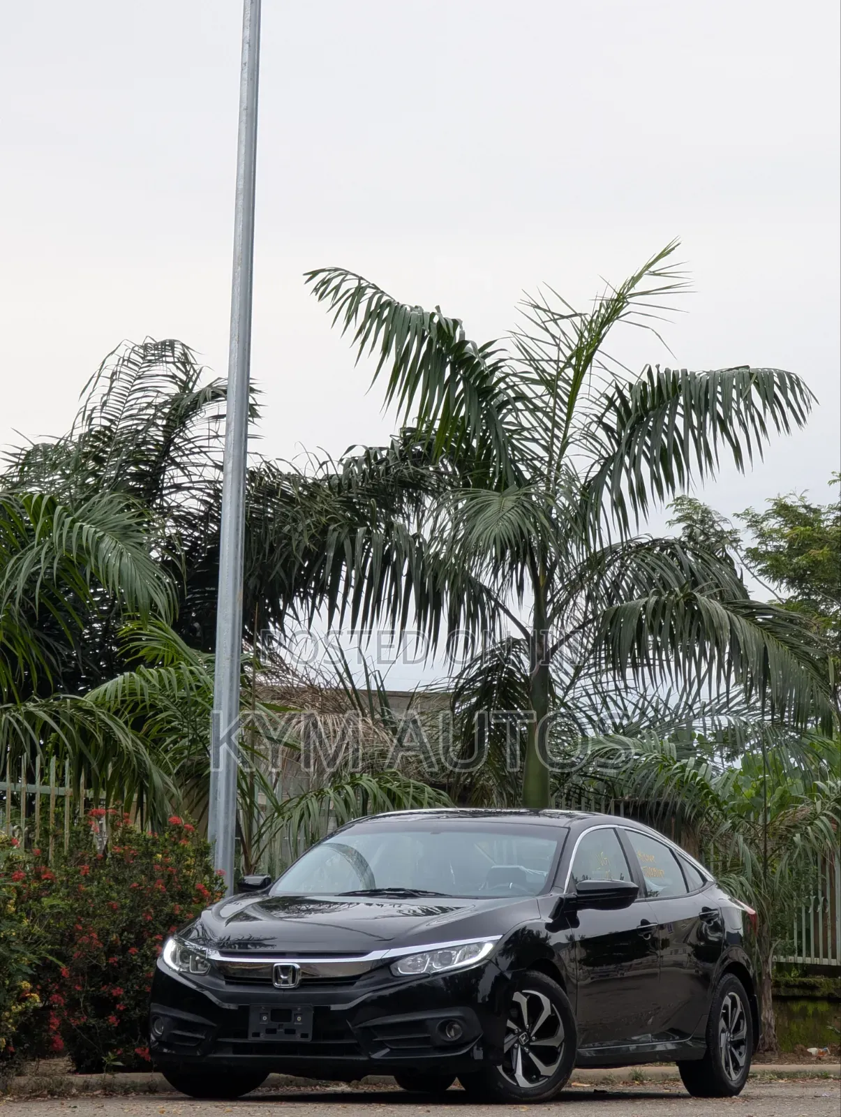 Honda Civic LX Sedan 2018 Black