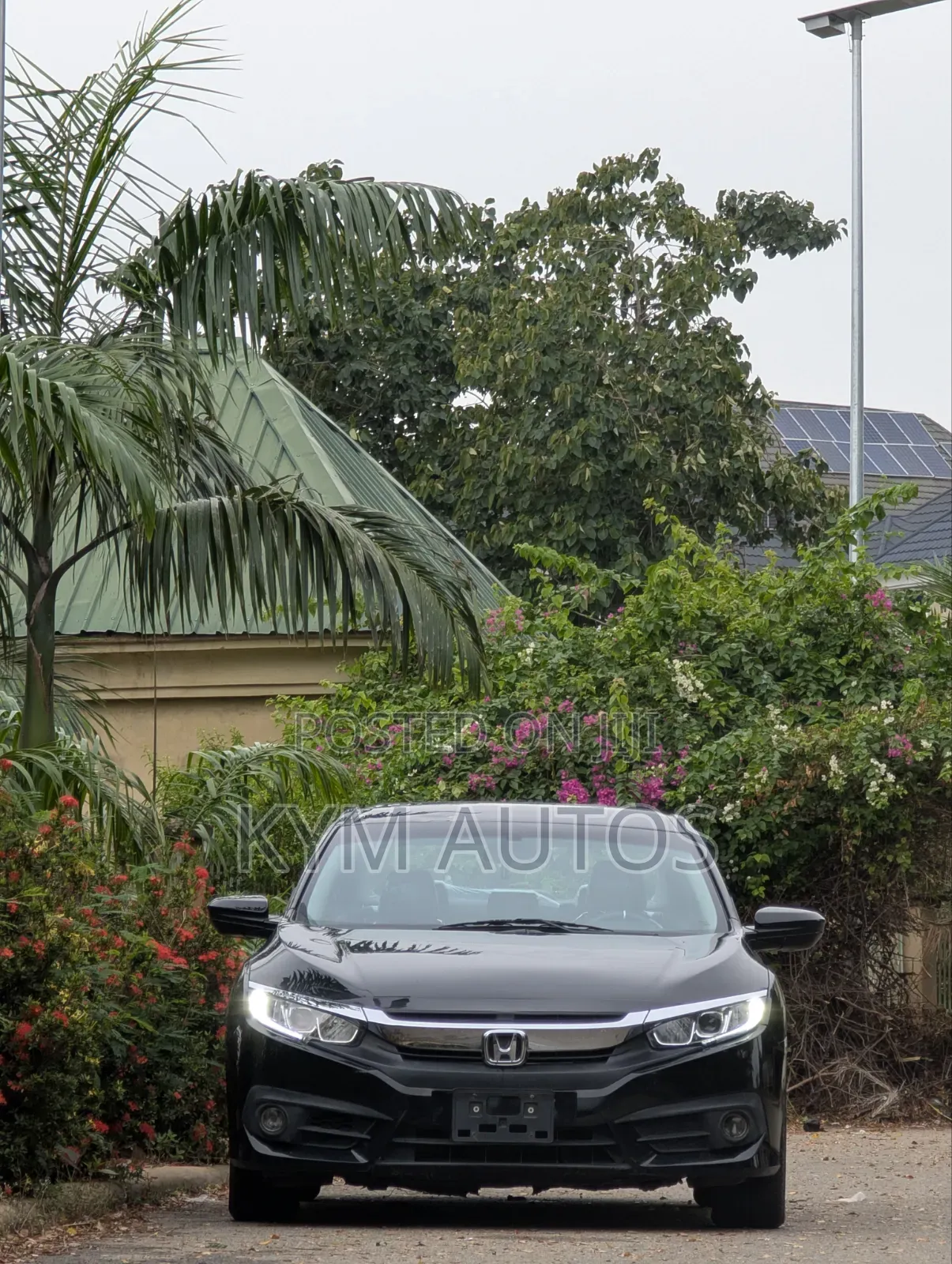 Honda Civic LX Sedan 2018 Black