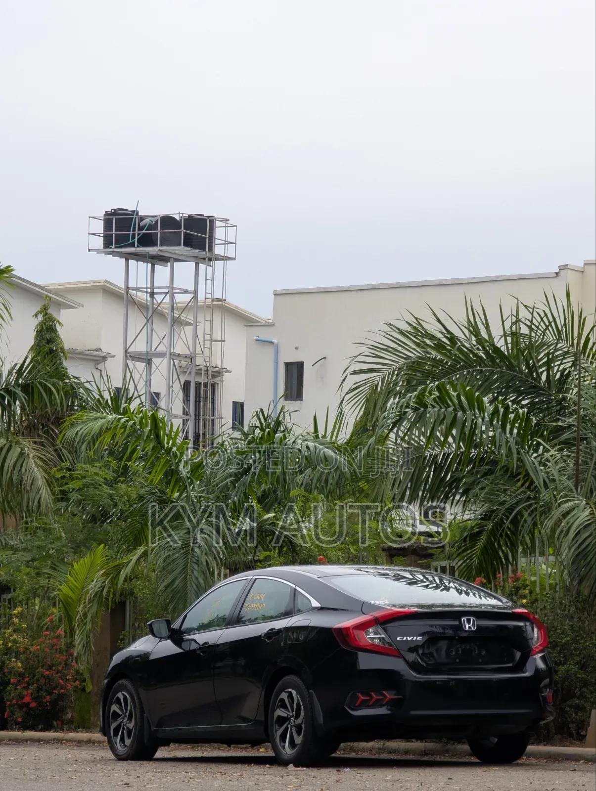 Honda Civic LX Sedan 2018 Black