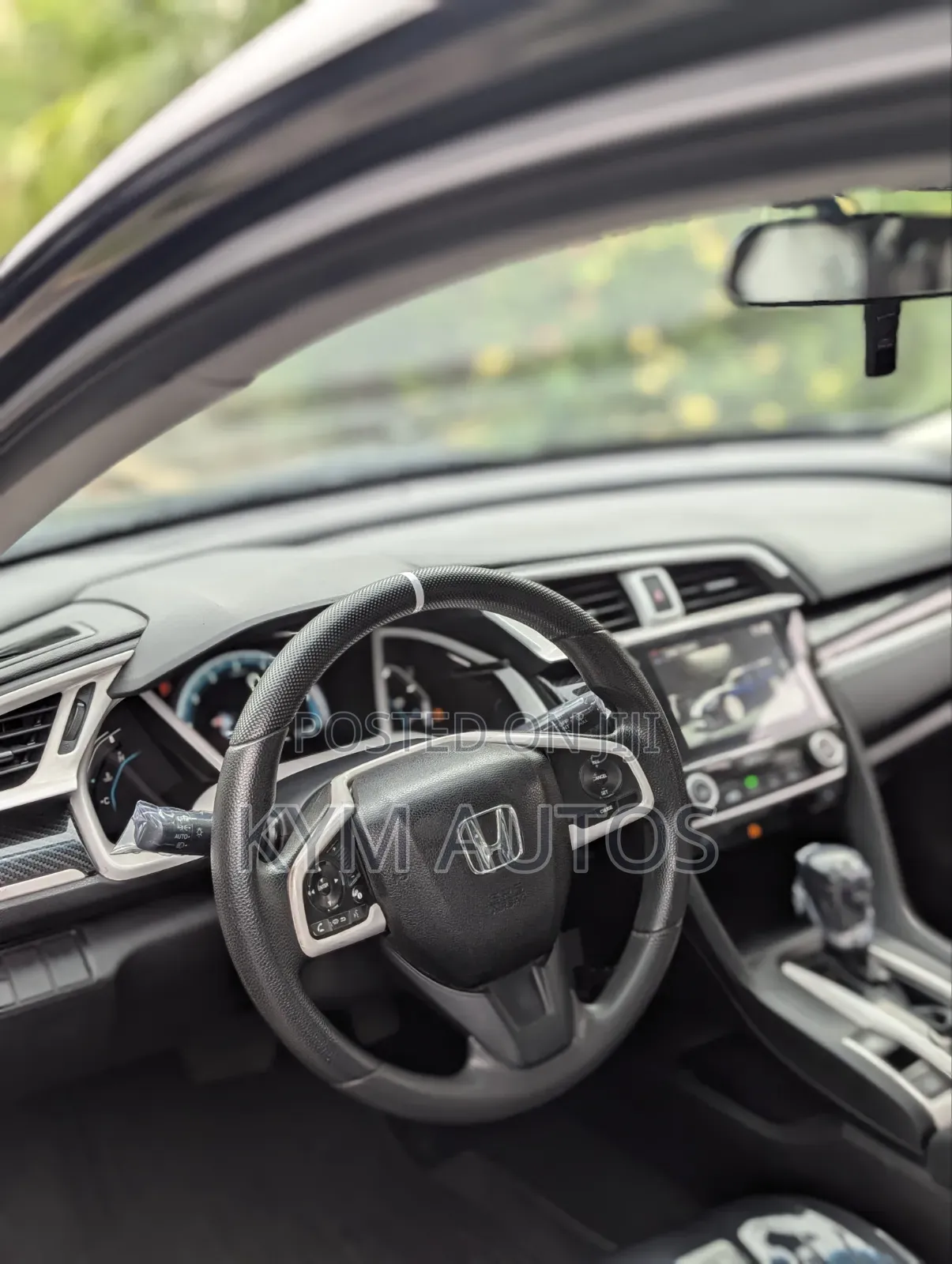 Honda Civic LX Sedan 2018 Black