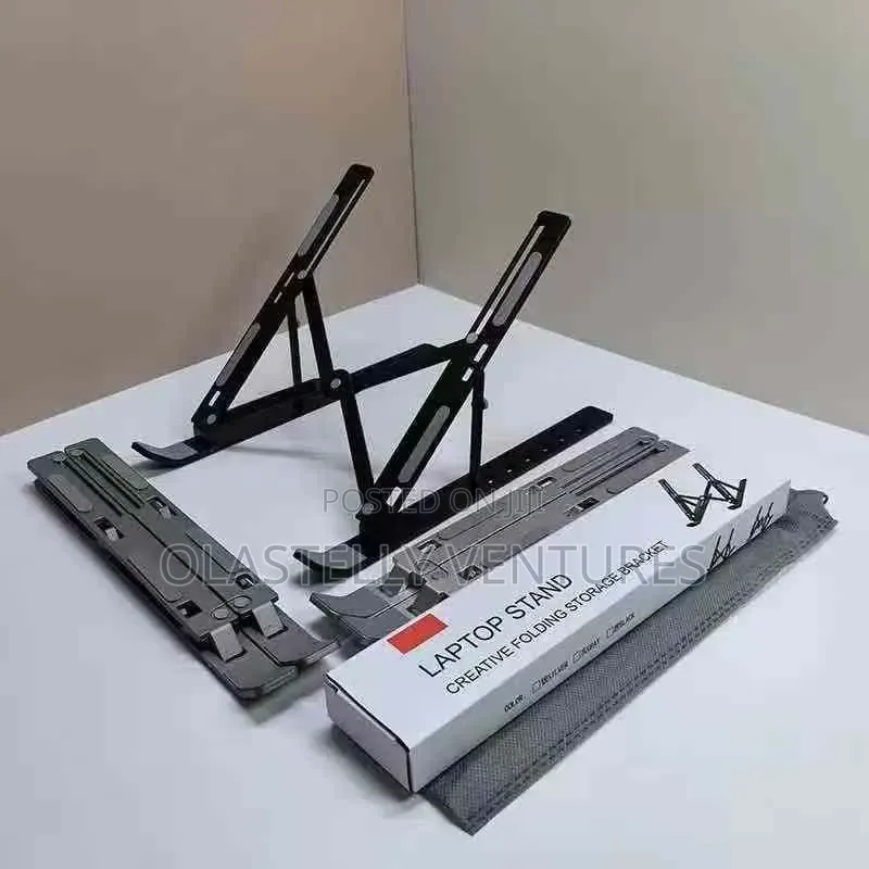 Adjustable Aluminum Alloy Laptop Stand Foldabletw At