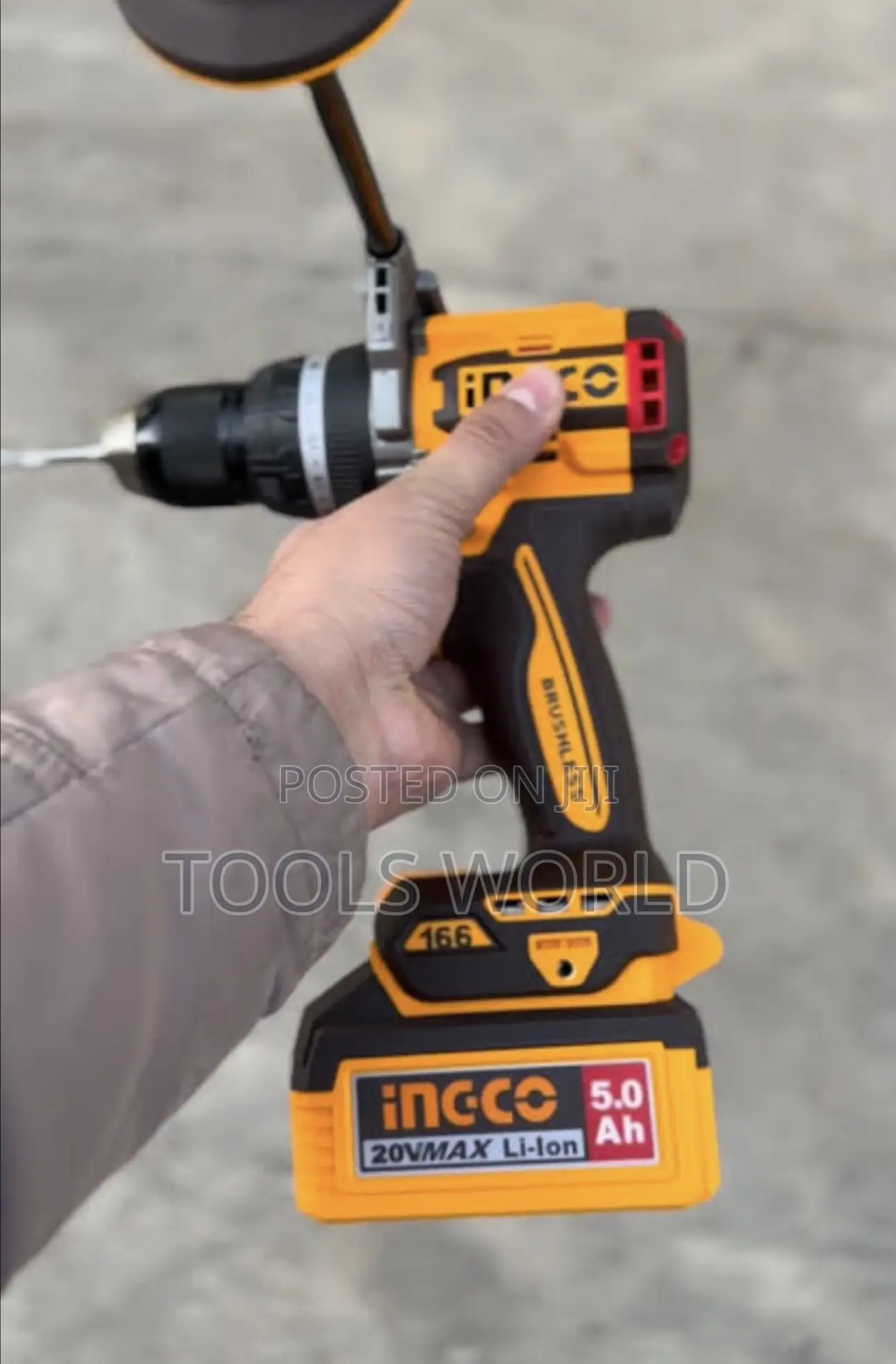 Ingco 20v 166nm Brushless Heavy Duty Impact Drill – Cidli201668