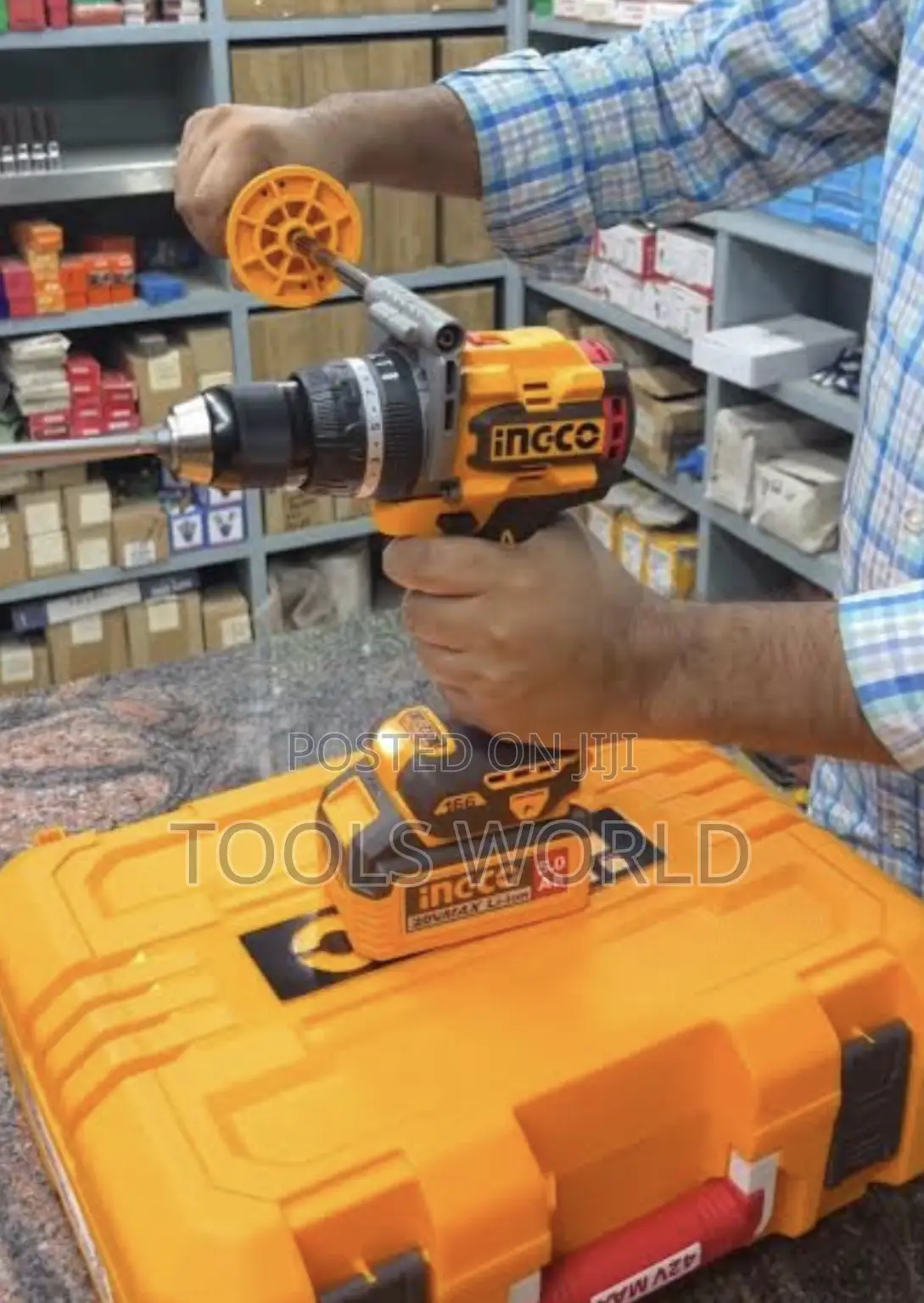 Ingco 20v 166nm Brushless Heavy Duty Impact Drill – Cidli201668