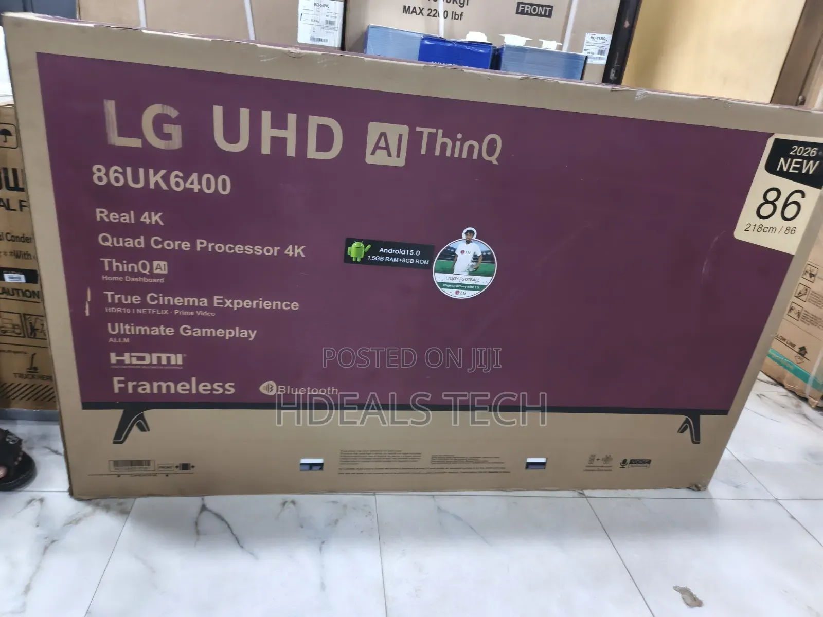 Lg Uhd 85 Inches Ai Thinq Smart Tv With Netflix