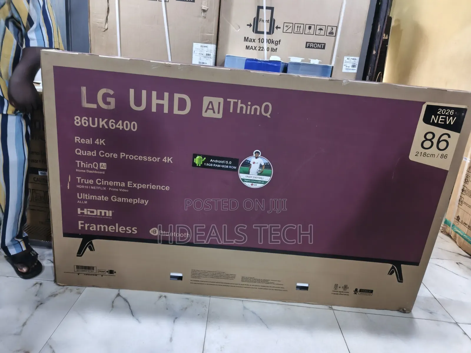 Lg Uhd 85 Inches Ai Thinq Smart Tv With Netflix