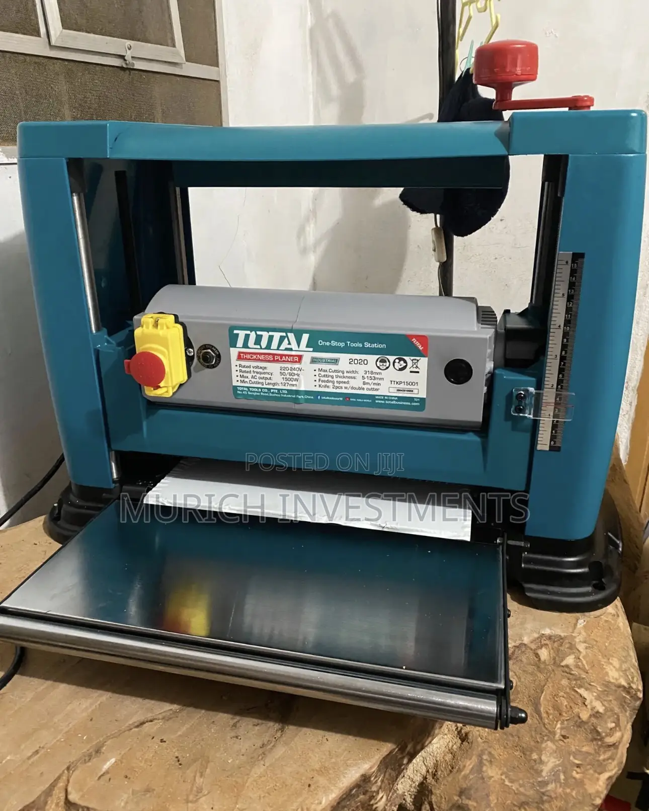 Total Ttkp15001 Bench Planer / Thickness Planer 1500w