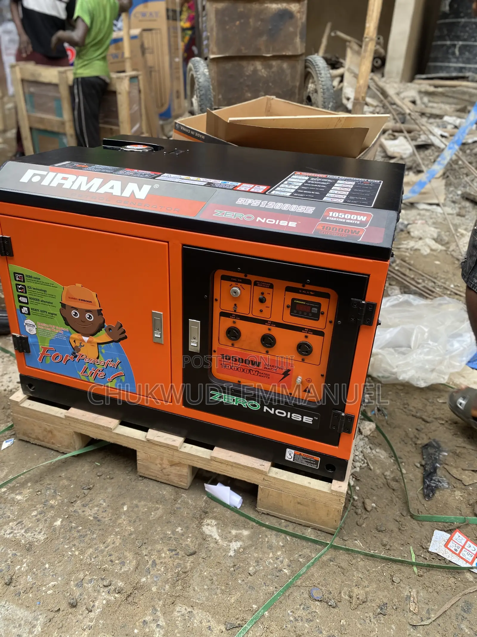 Fireman 10kva Super Silent Generator for Home Business