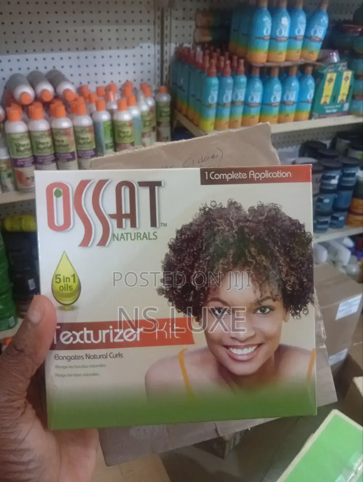 Ossat Shea Butter and Soy Organics Texturizer Kit