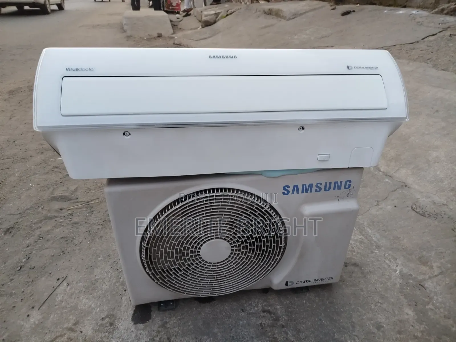 Samsung Digital Inverter Ac R32 Gas Wit Folocome Remote
