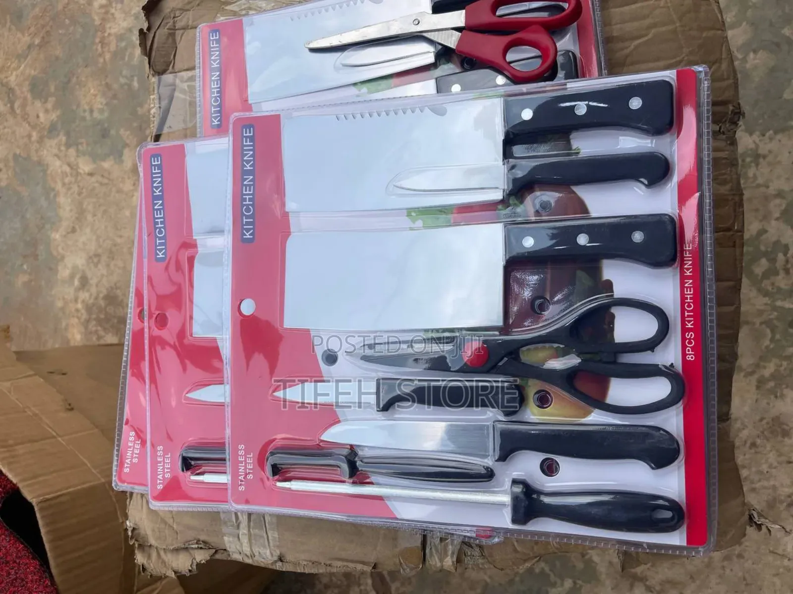 8 Pieces Stainless Steel Knife