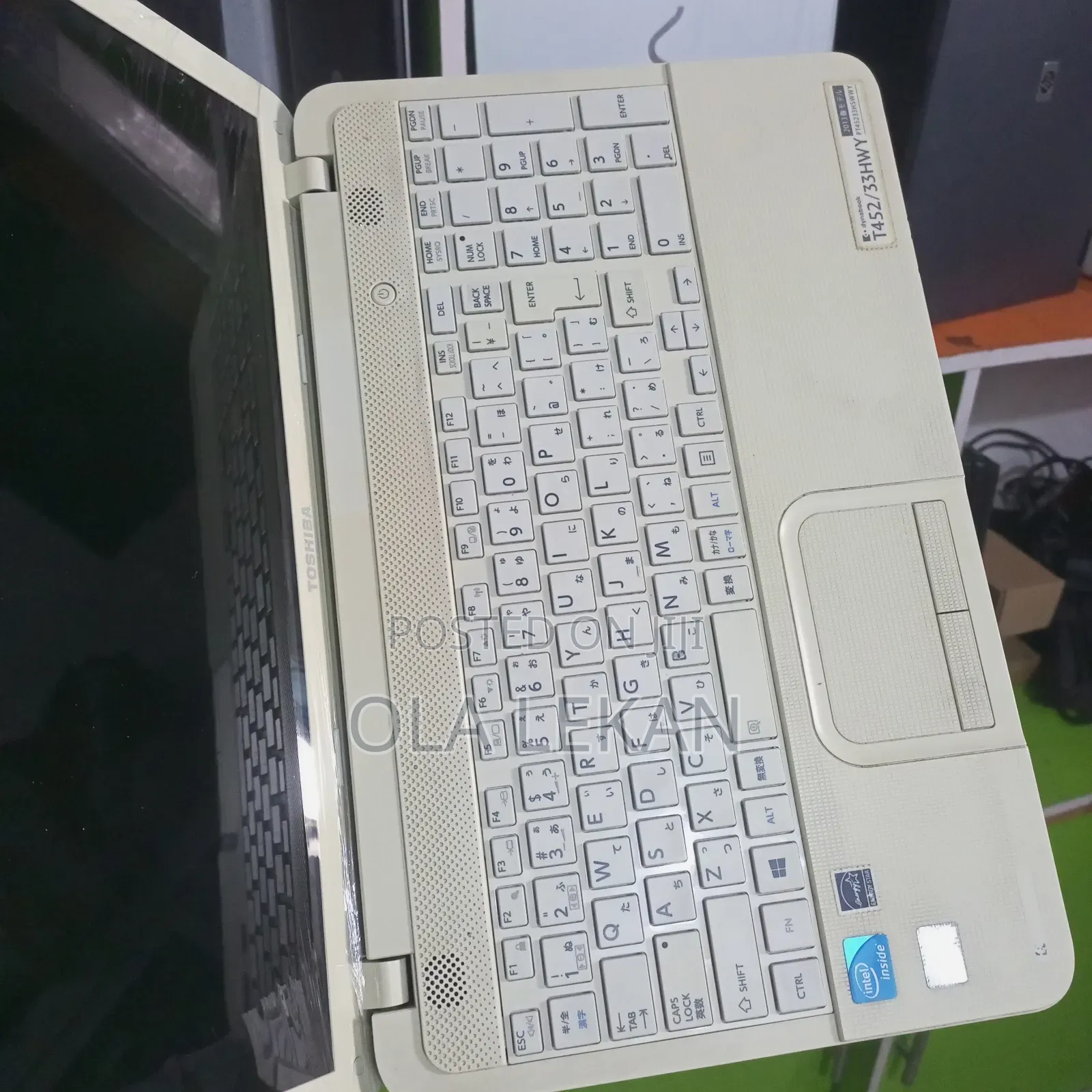 Laptop Toshiba Dynabook t552 4GB Intel HDD 320GB