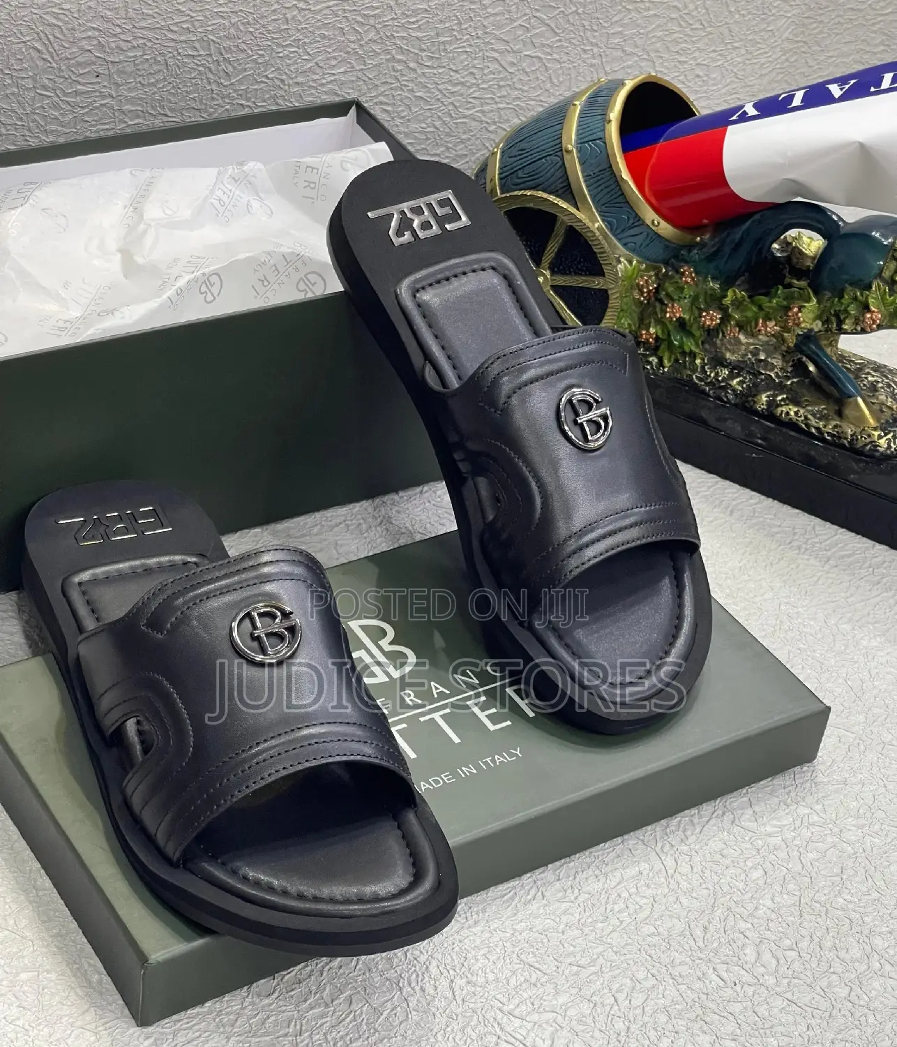 Luxury Gianfranco Butteri Italy Slippers