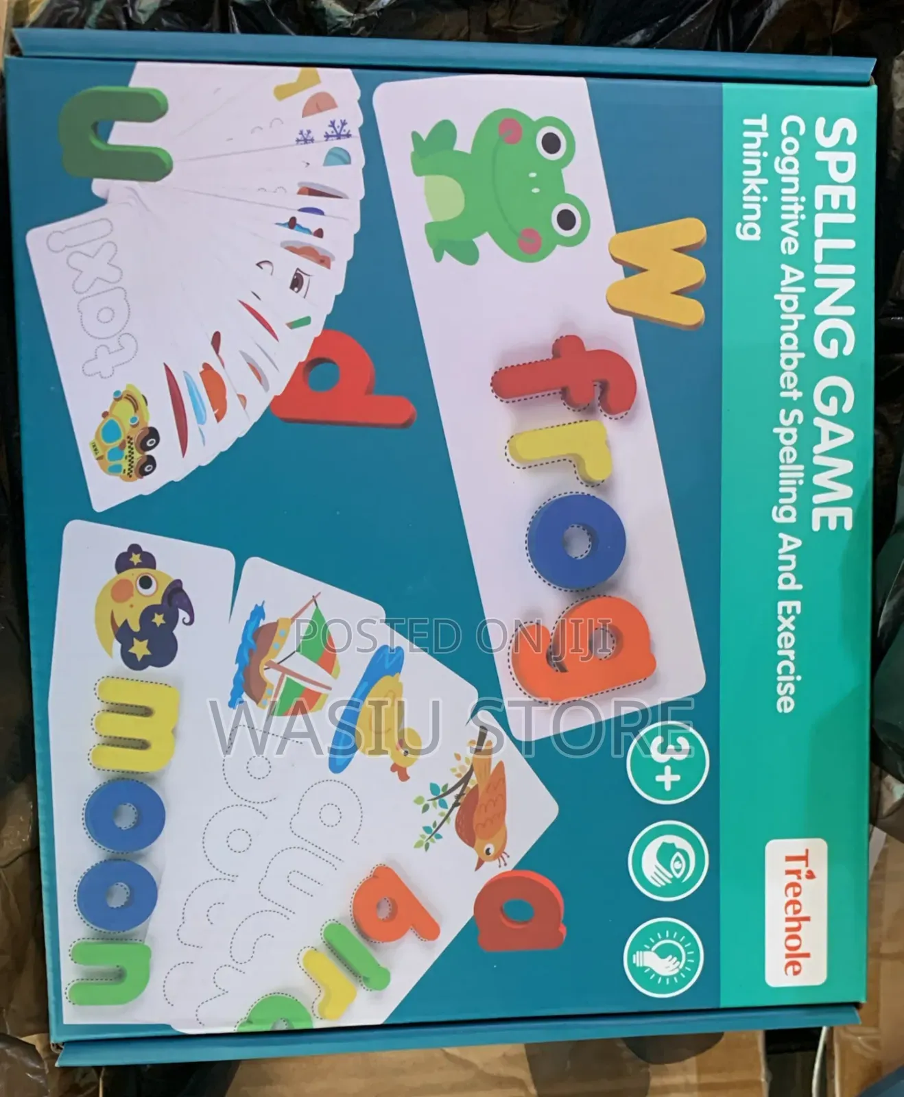 Treehole Spelling Game and Exercise Thinking Educational Toy Set