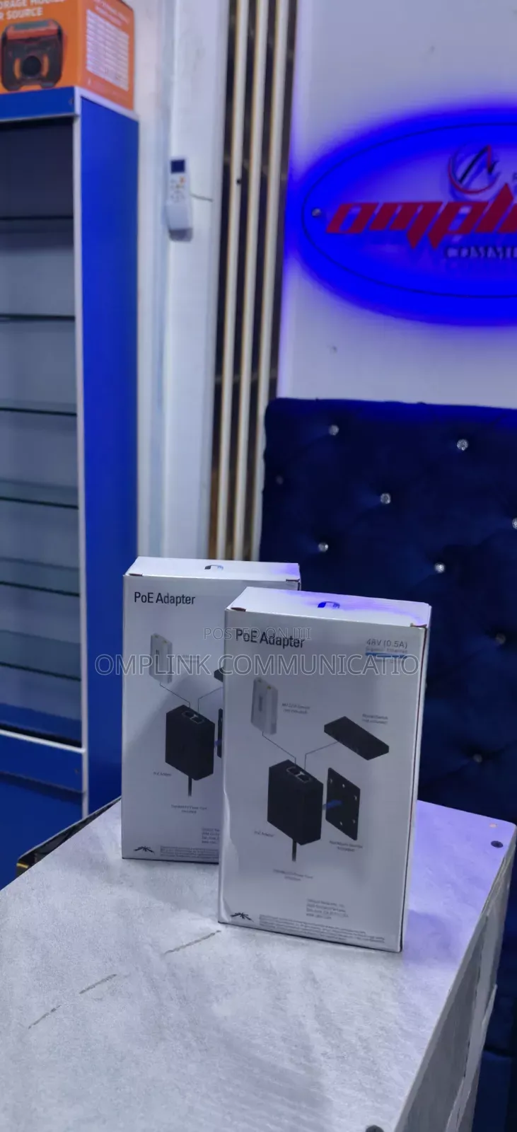 Gigabit Poe Adapter/Injector 48v 0.5a