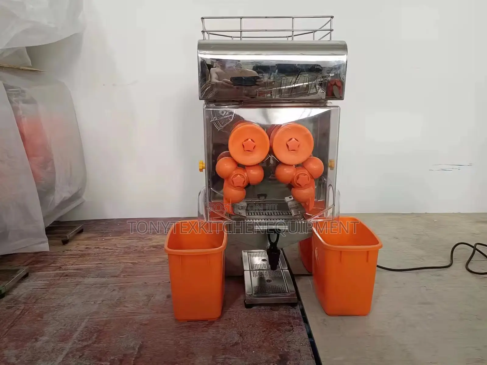 Commercial Automatic Orange Juice Extractor Machine