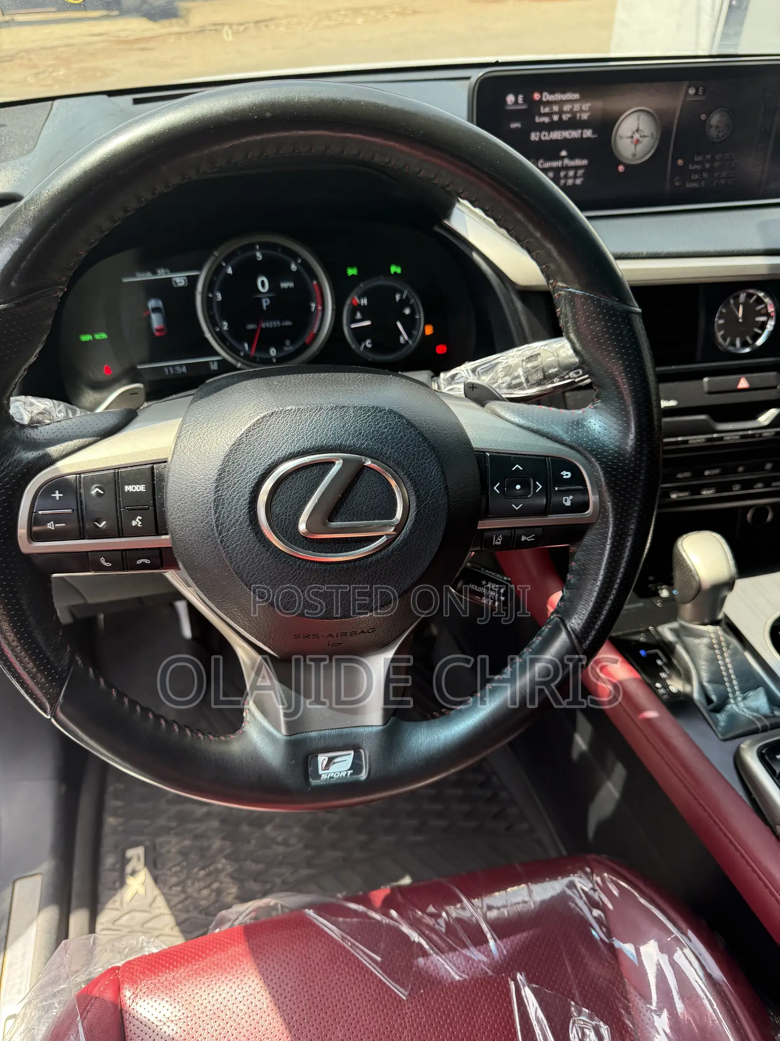 Lexus RX 350 F Sport AWD 2017 White