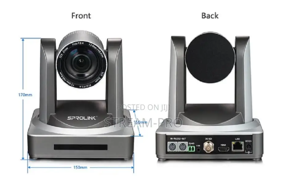 Sprolink Ip Ptz Camera For Live Streaming