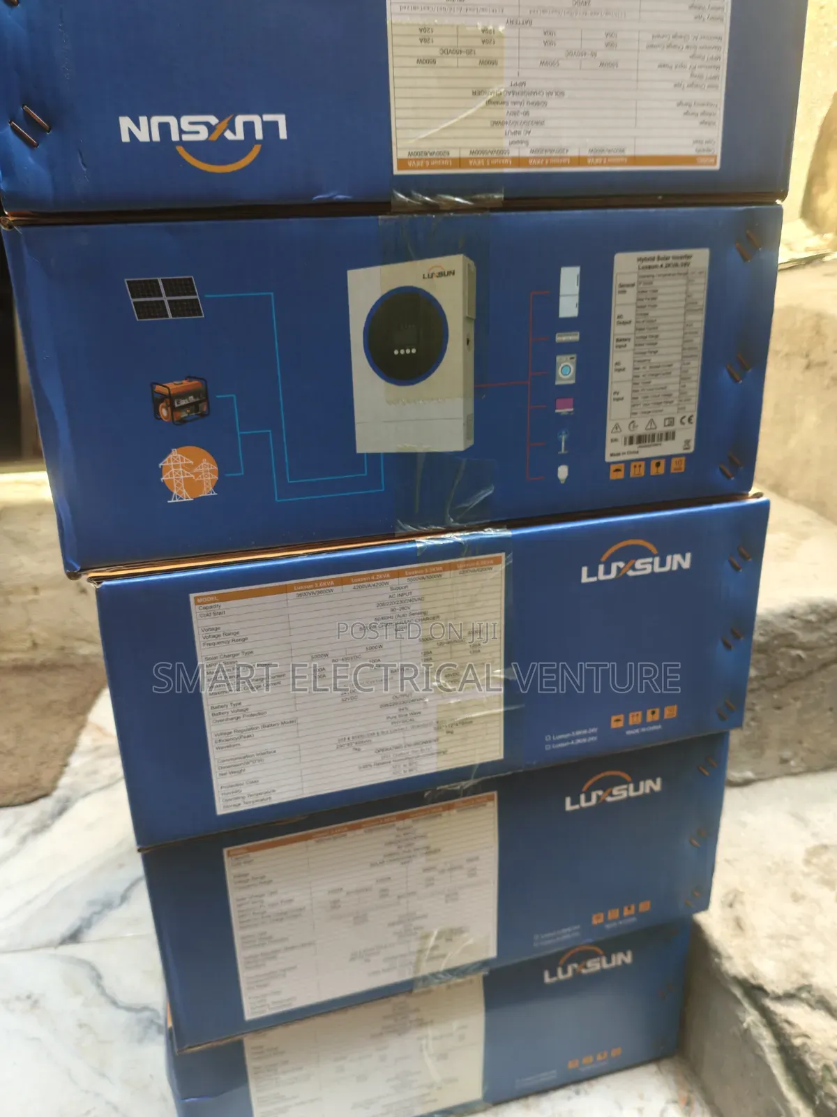 Luxsun 4.2kva 24v Hybrid Inverter
