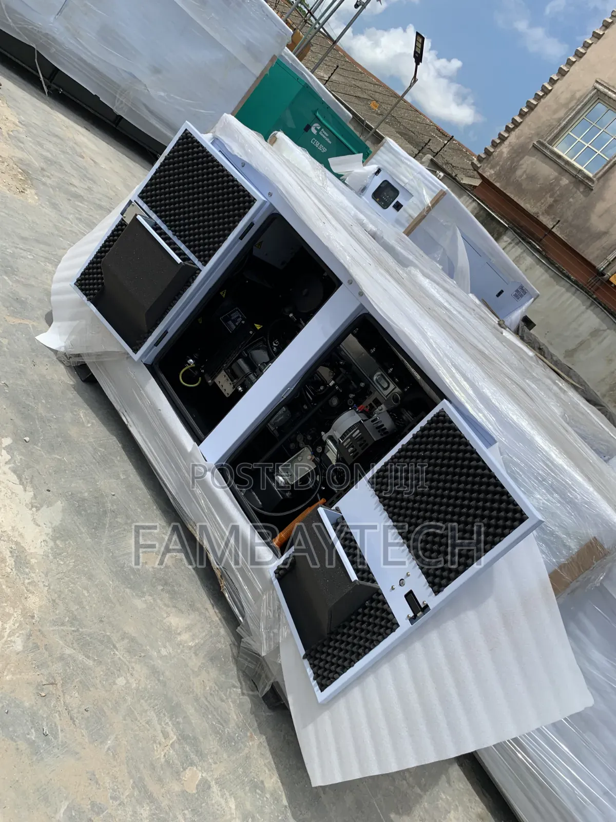 High Performance Perkins 25kva Diesel Power Plant